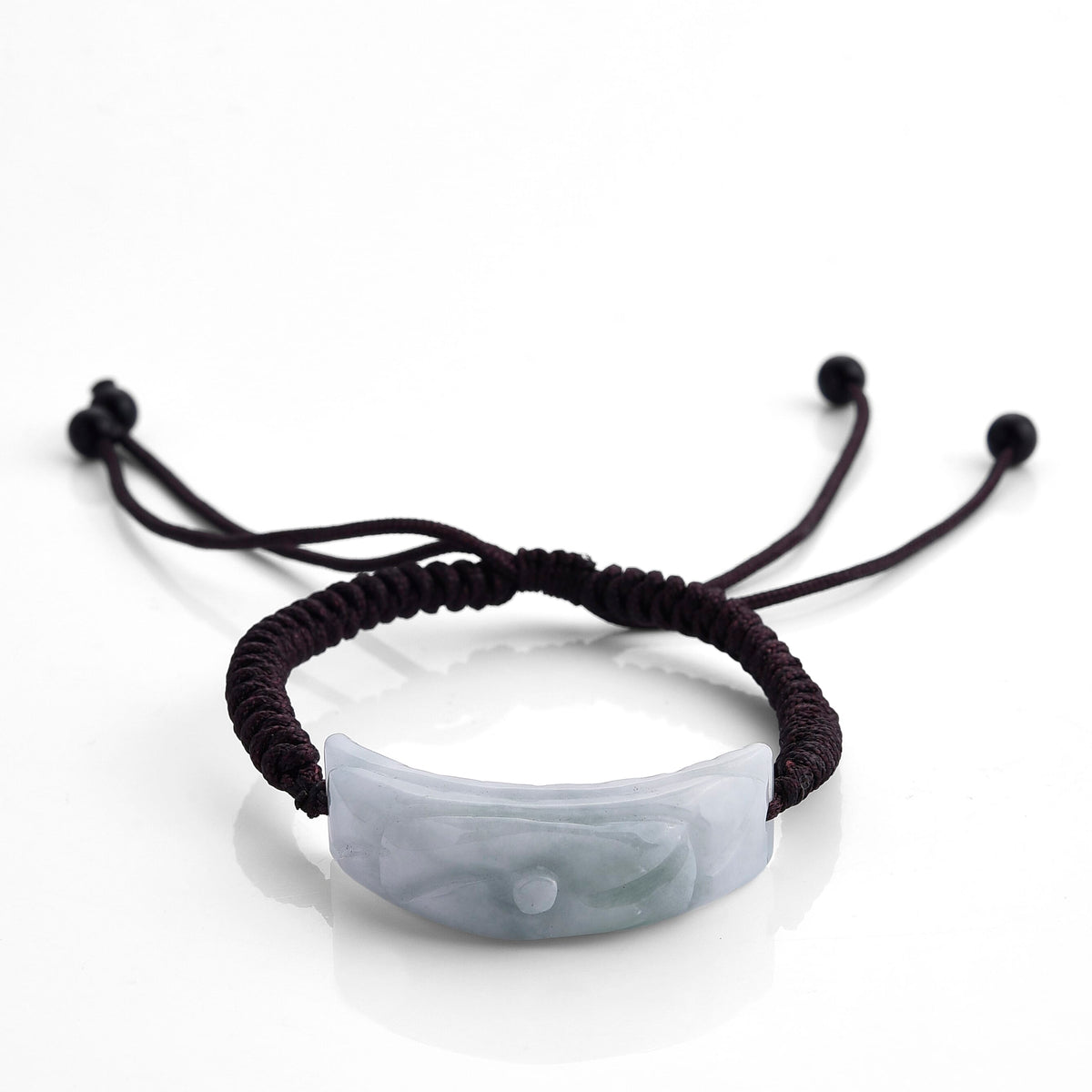 Natural Jade Bracelet (Adjustable) 50.00 ctw