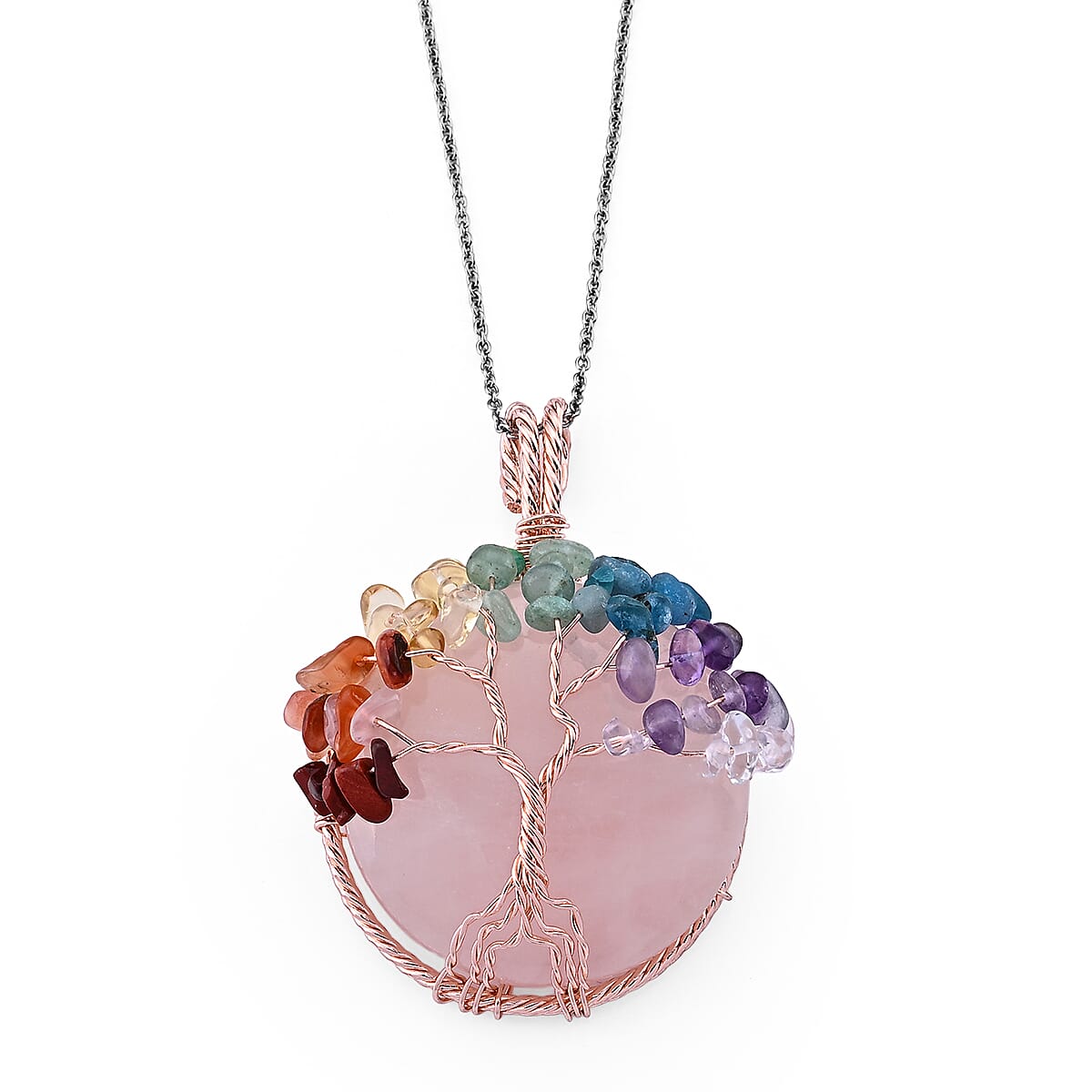 Sodalite, Austrian Yellow Crystal Pendant in Goldtone with ION Plated YG Stainless Steel Necklace (20 Inches) 10.00 ctw