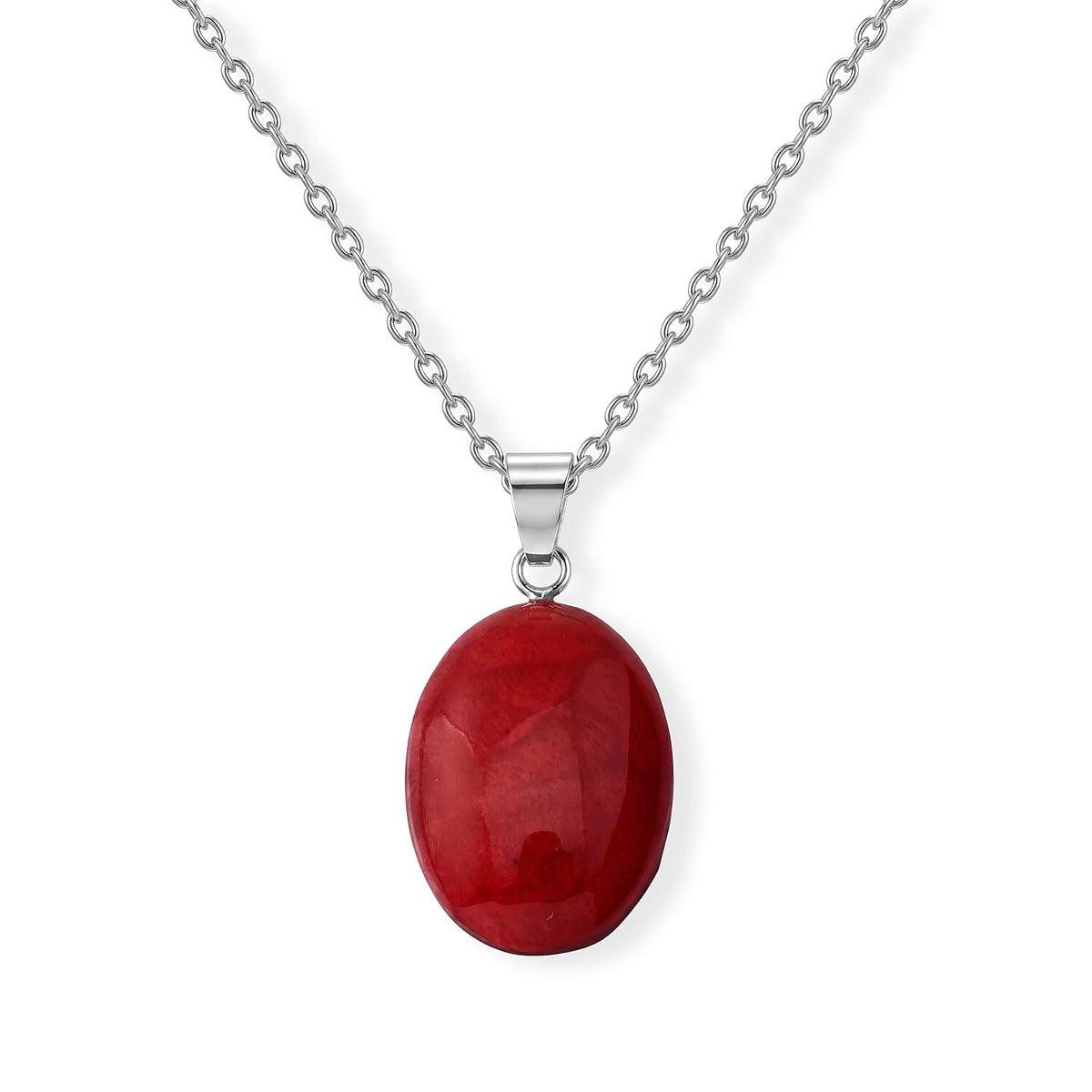 Bali Legacy Mother Of Pearl Oval Pendant without Chain in Sterling Silver