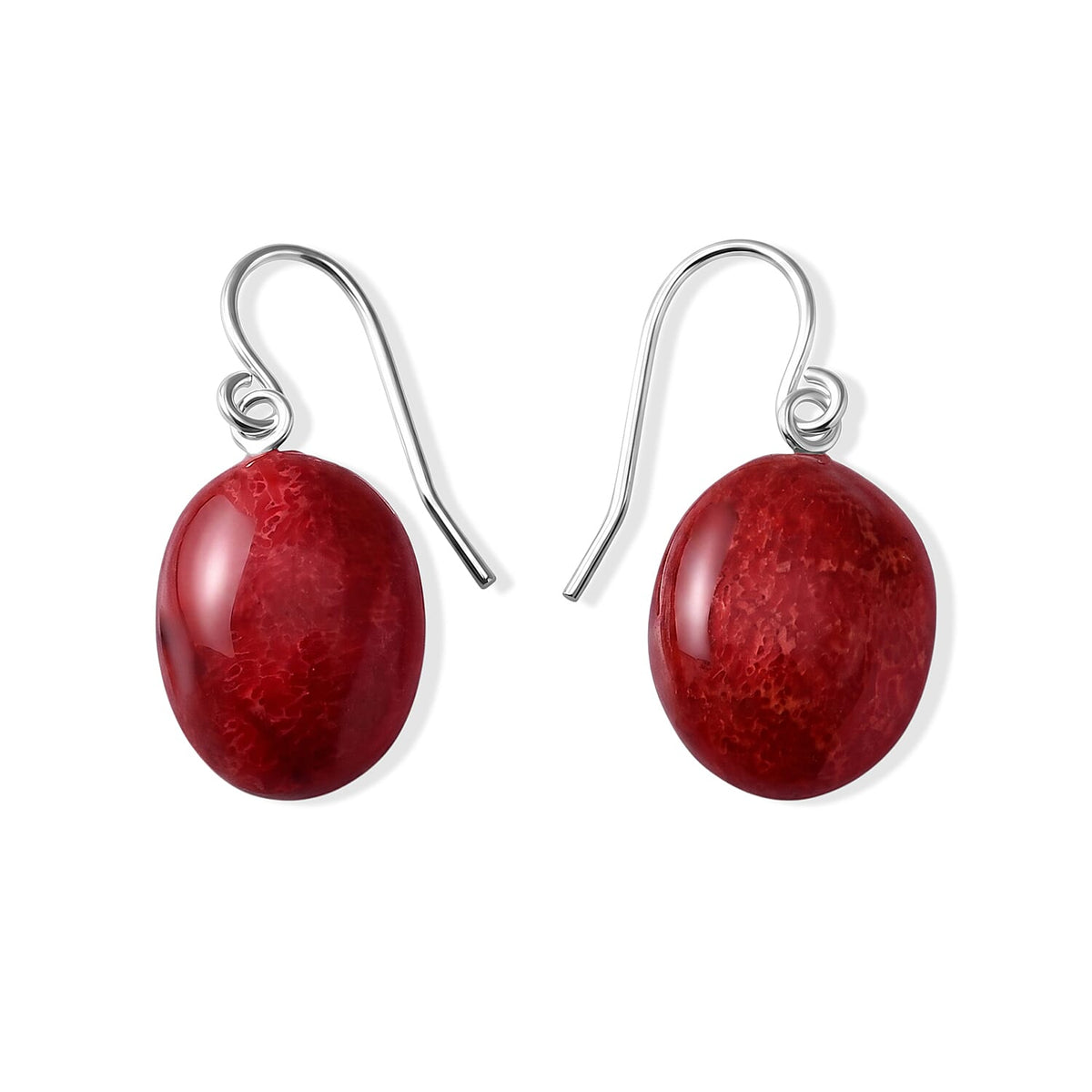Mother Of Pearl Earring in Sterling Silver