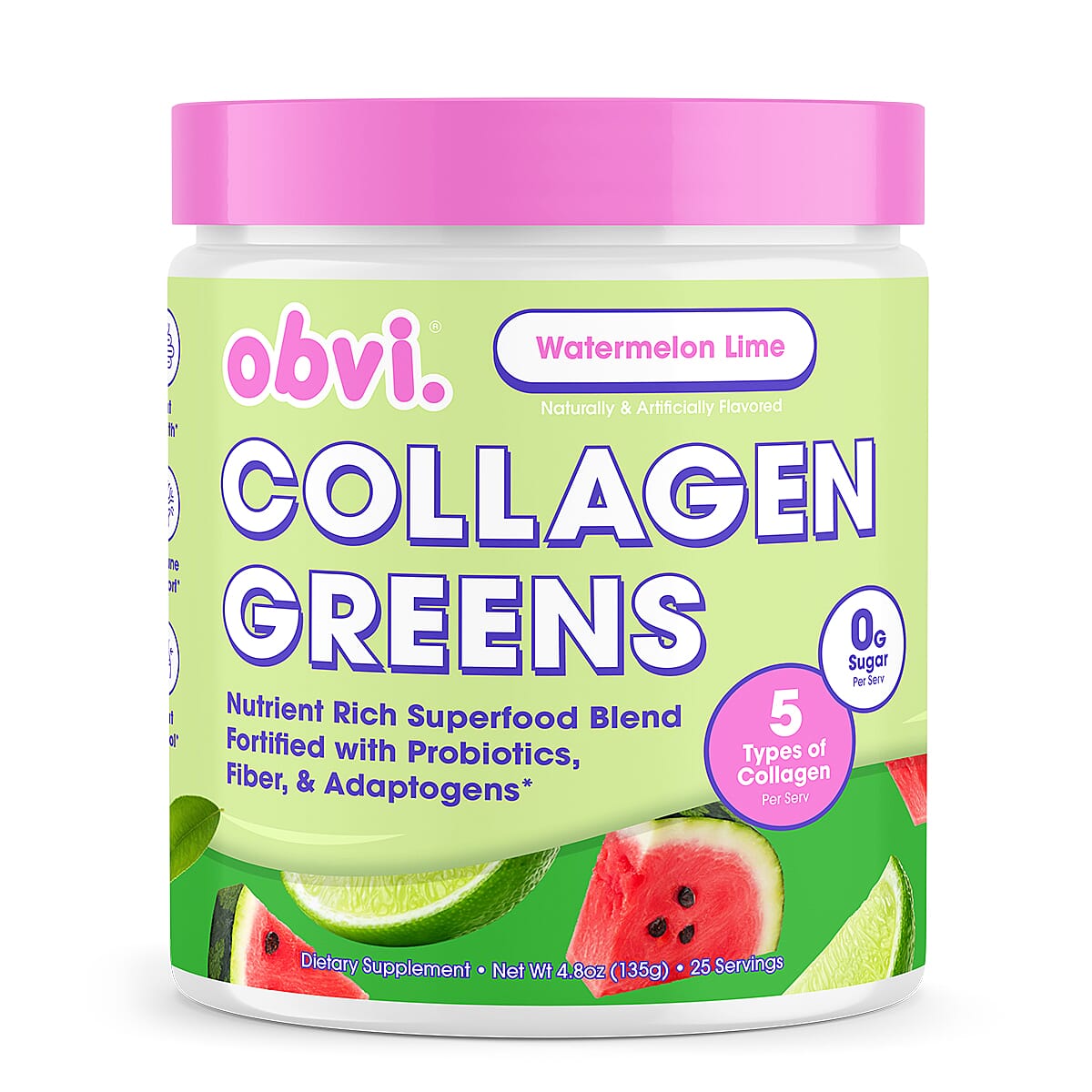 Obvi Collagen Probiotic Greens - Guava