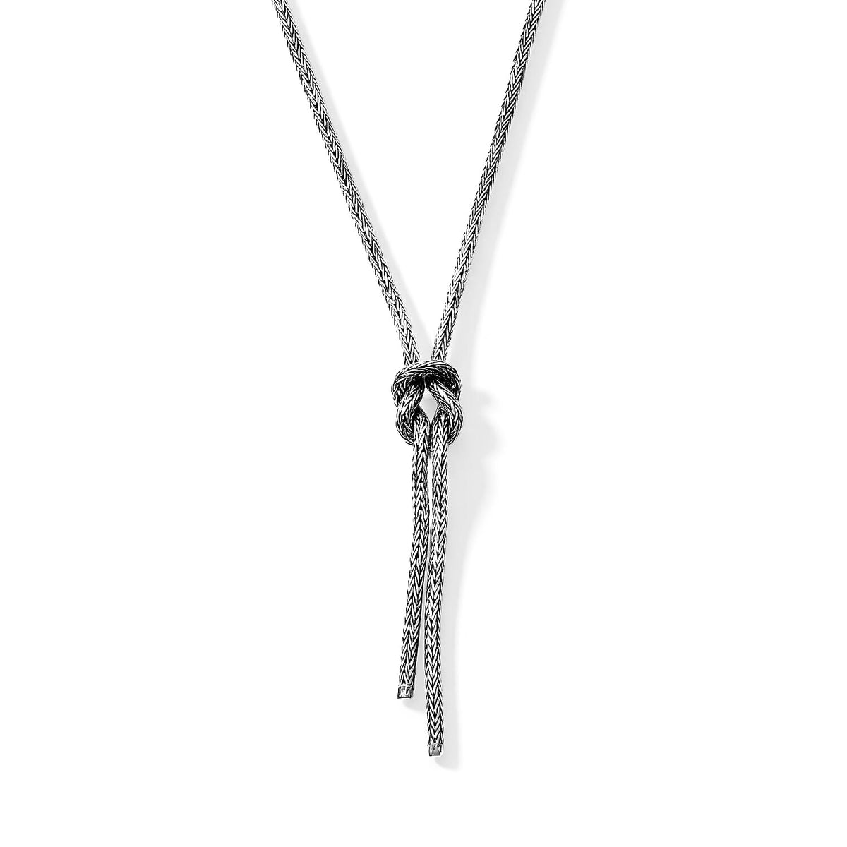 D''Joy Bali Legacy Tulang Naga Chain Knot Necklace in Sterling Silver (20 Inches) 15.40 Grams