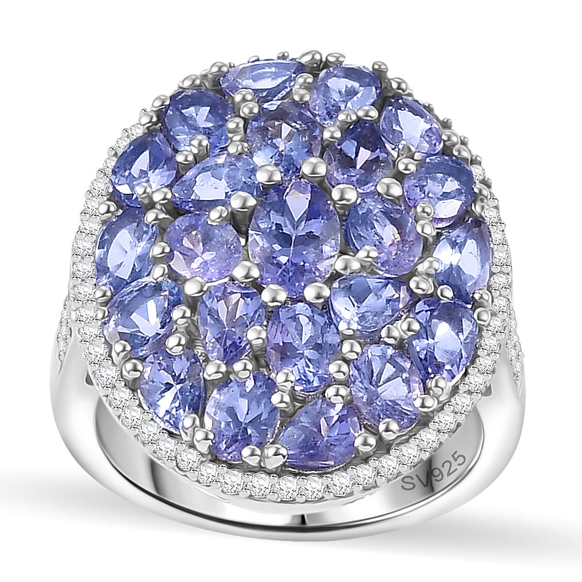 ZR02208  925 Silver  TZ12  Ring