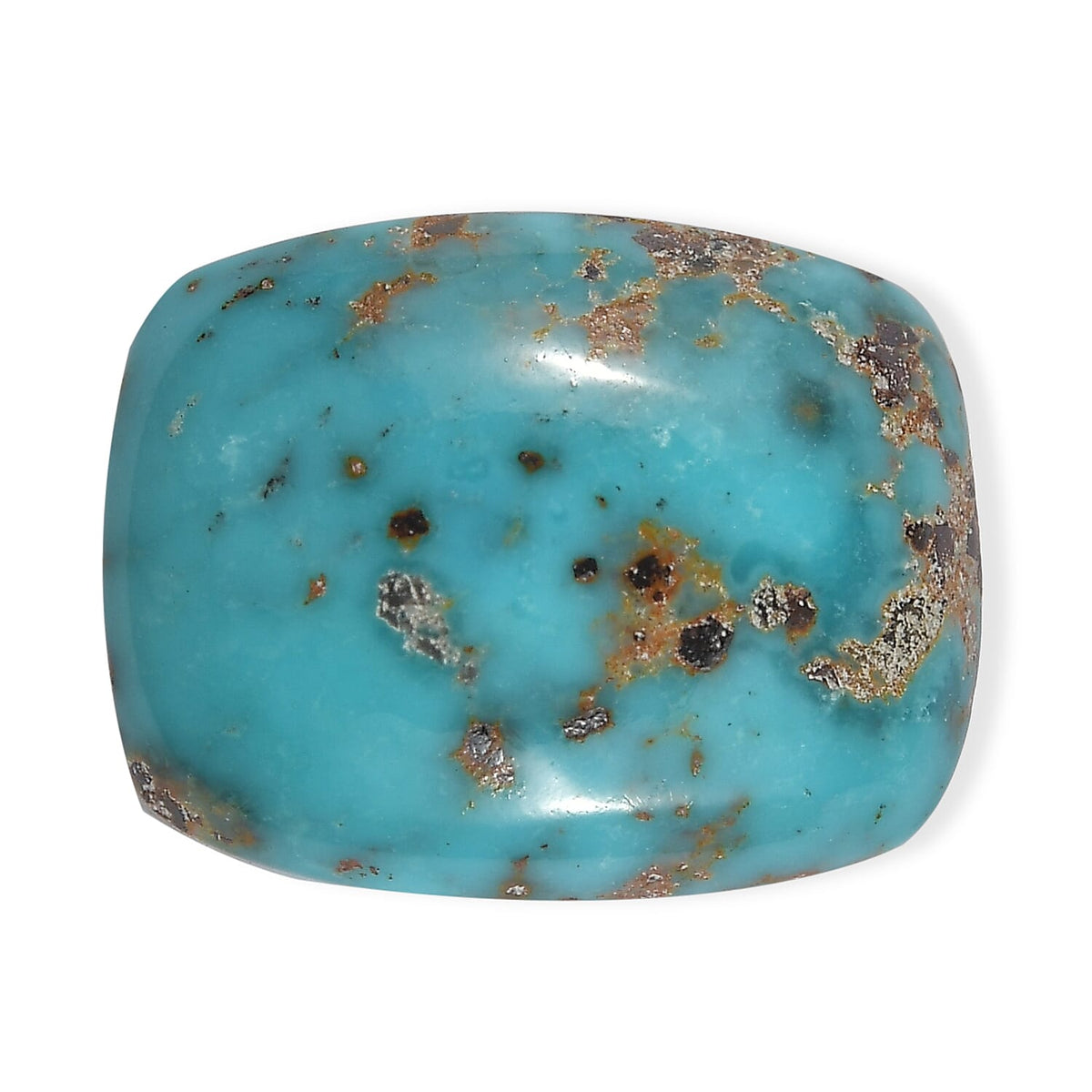AA Blue Moon Turquoise (Cush 9x7 mm) 2.12 ctw