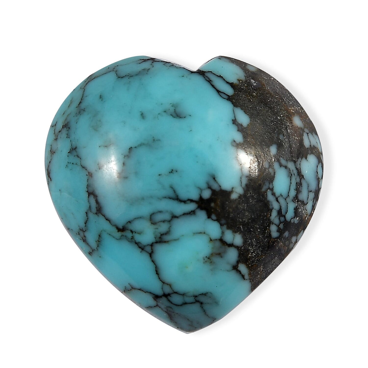 AA Blue Moon Turquoise (Hrt 11 mm) 3.93 ctw