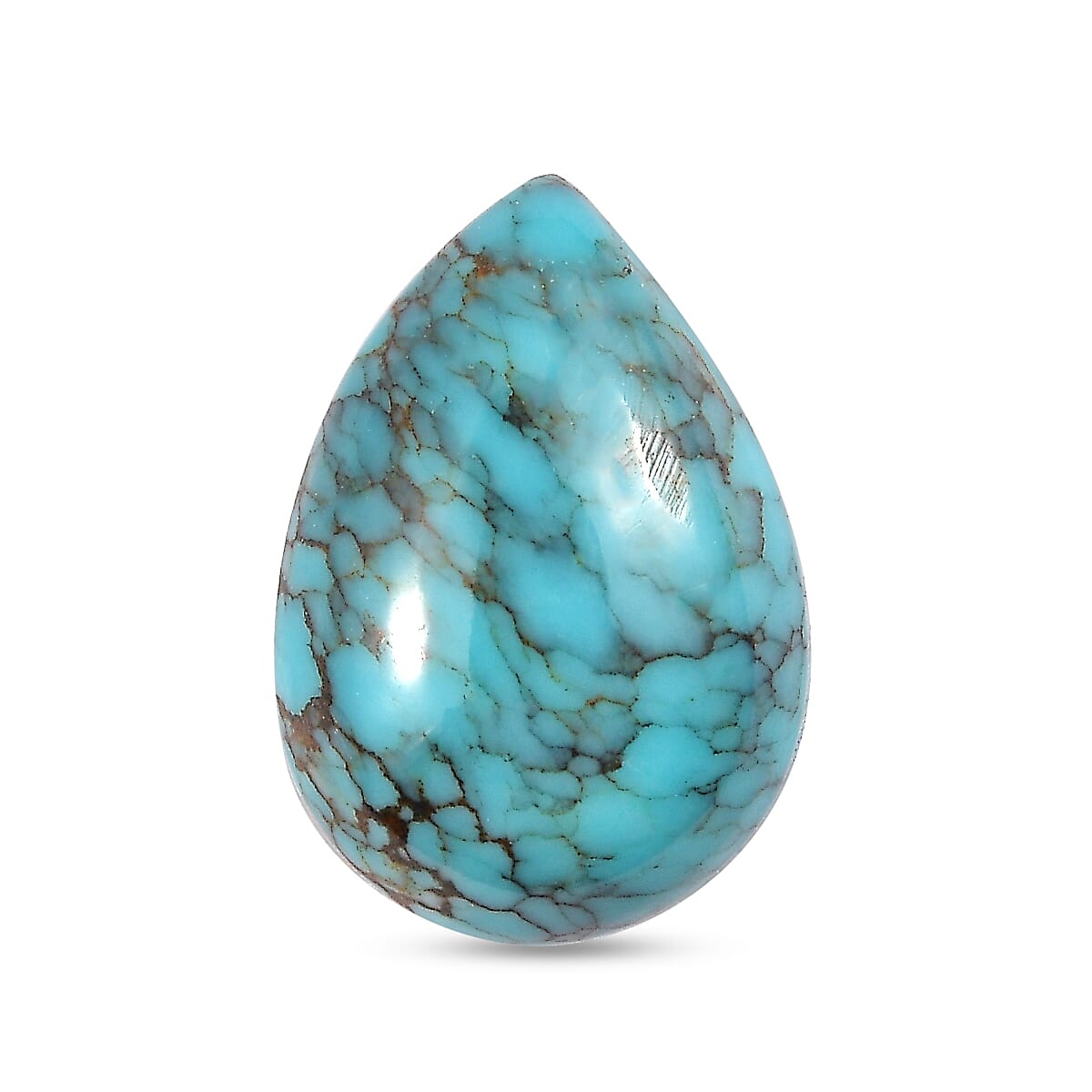 AA Blue Moon Turquoise (Pear 10x7 mm) 1.20 ctw