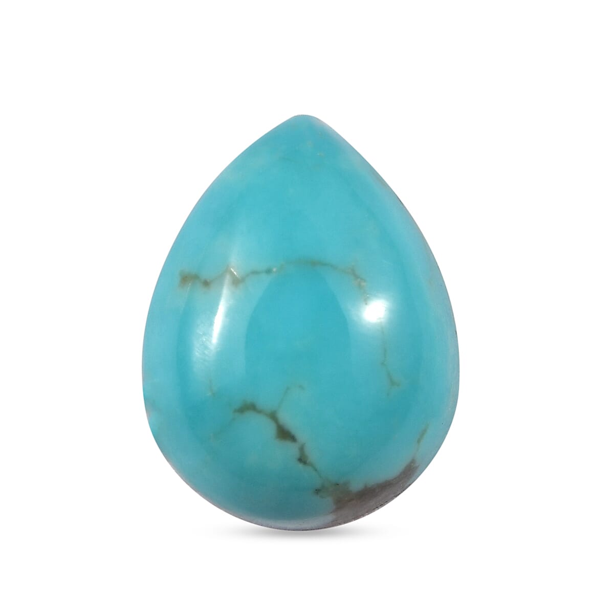 AA Blue Moon Turquoise (Pear 8x6 mm) 0.93 ctw
