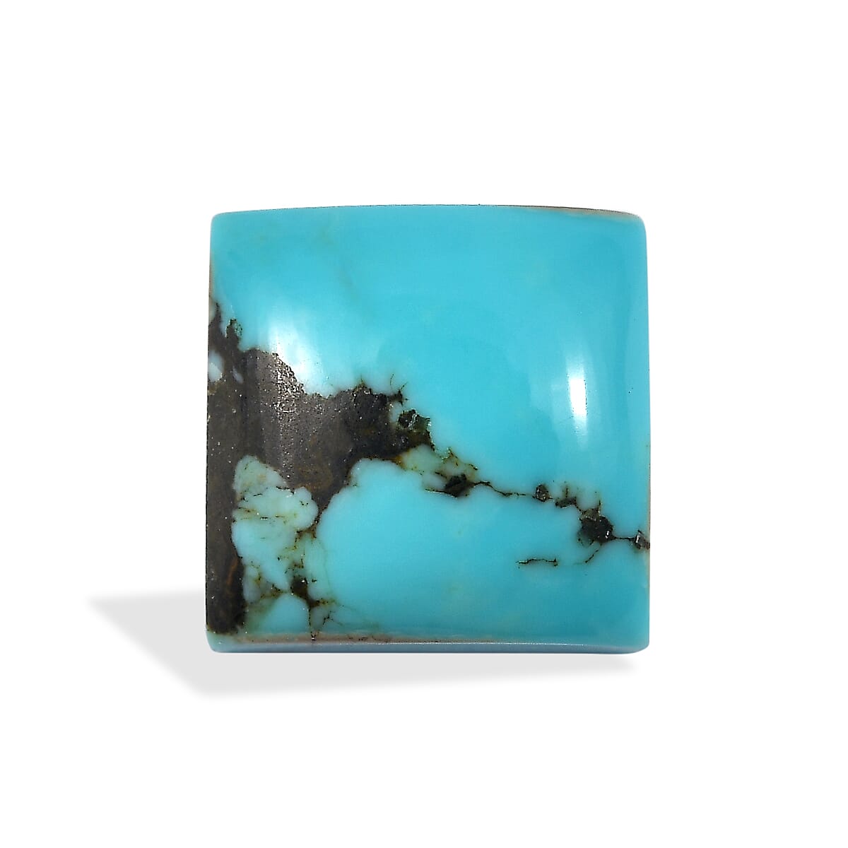 AA Blue Moon Turquoise (Sqr 7 mm) 1.60 ctw