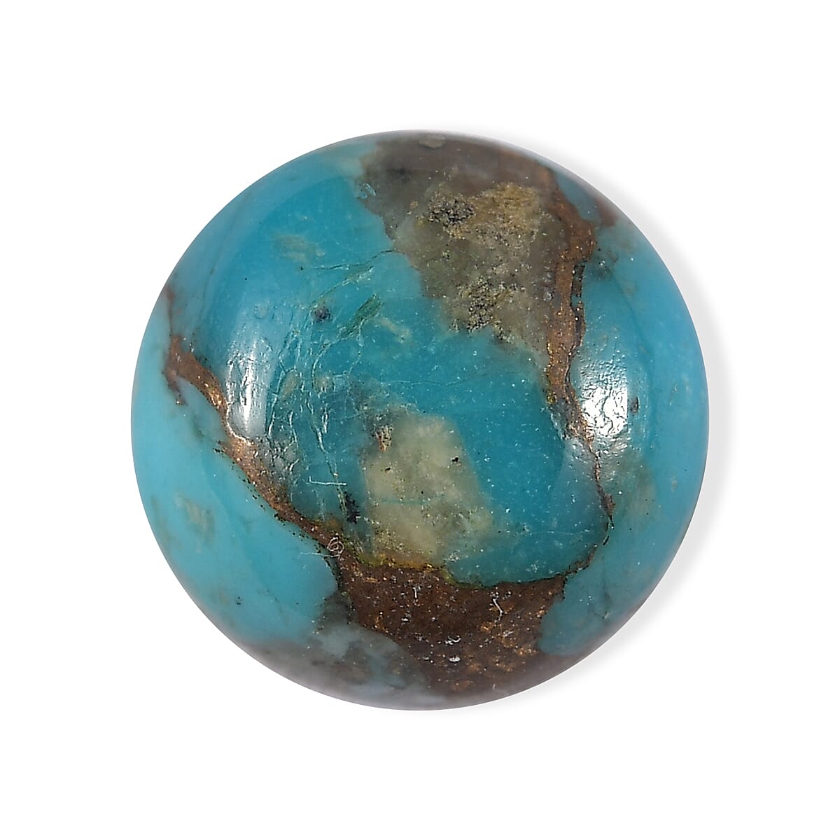 AA Blue Turquoise (Rnd 7 mm) 1.14 ctw