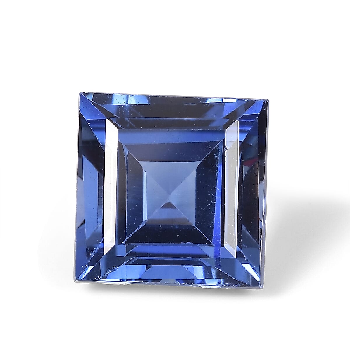 Lab Created Blue Sapphire (Sqr 7 mm) 2.19 ctw