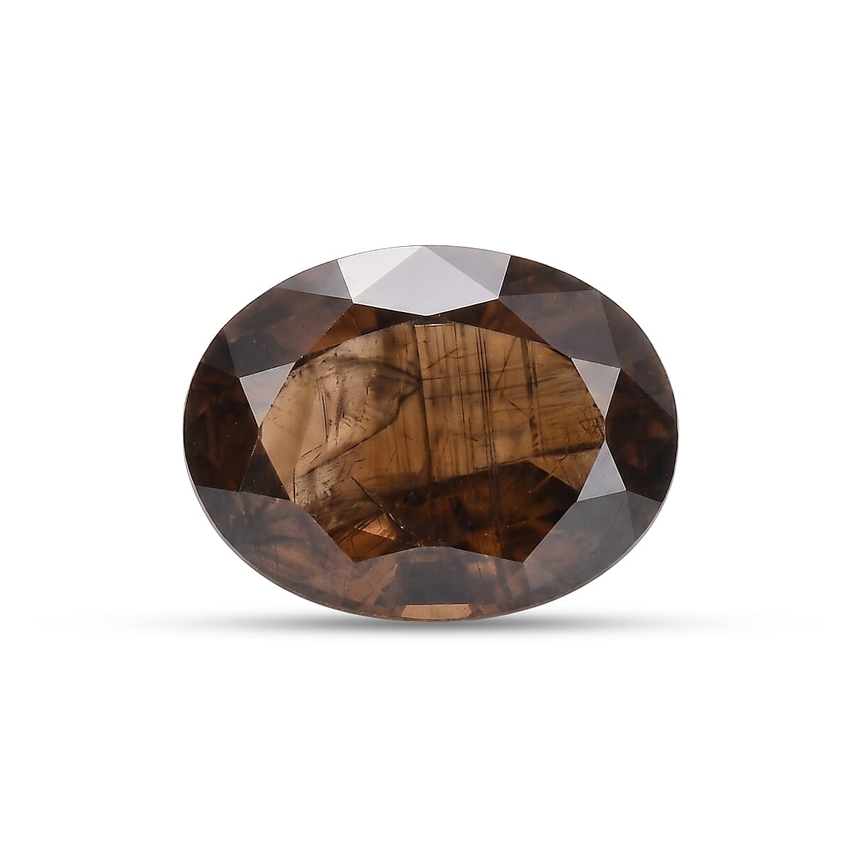 Chocolate Sapphire (Ovl 8x6 mm) 1.23 ctw