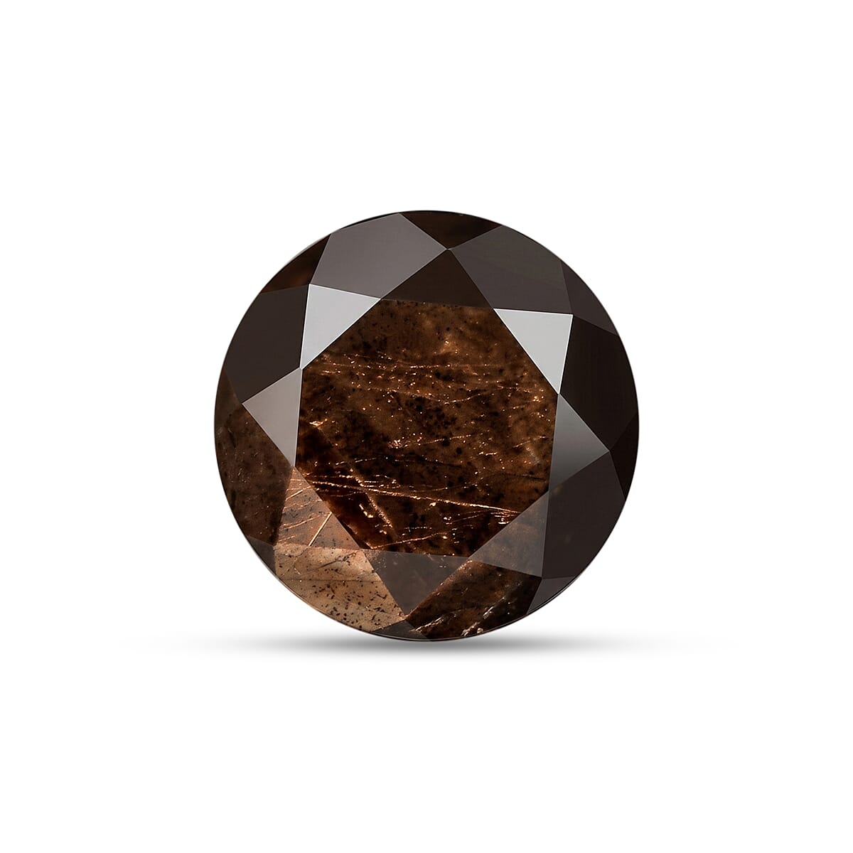 Chocolate Sapphire (Rnd 8 mm) 2.41 ctw