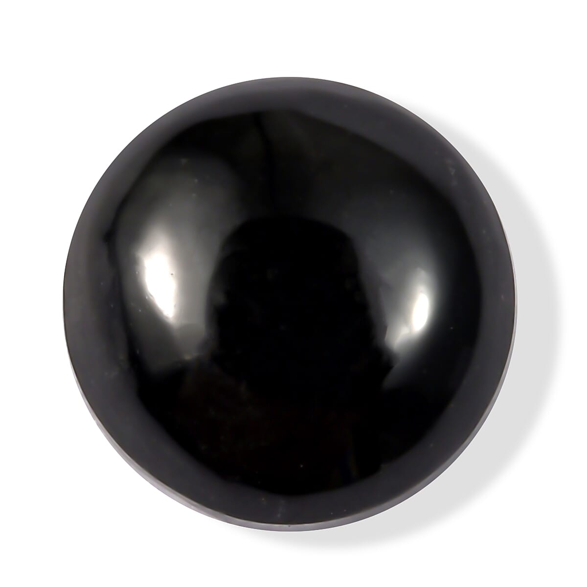 Black Tourmaline (Rnd 6 mm) 0.85 ctw