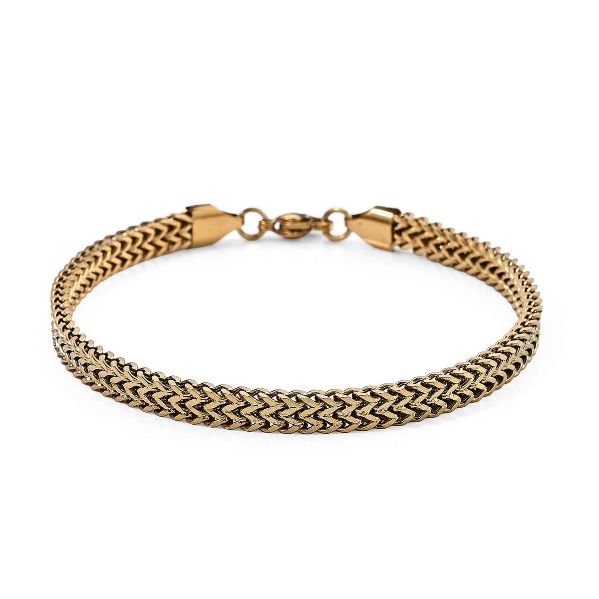 Bracelet in ION Plated YG Stainless Steel (8.00 In)