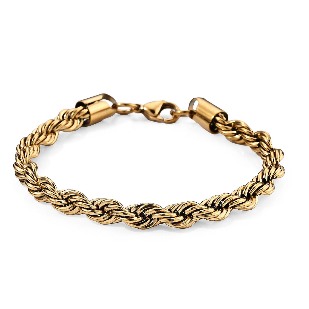 Bracelet in ION Plated YG Stainless Steel (8.50 In)