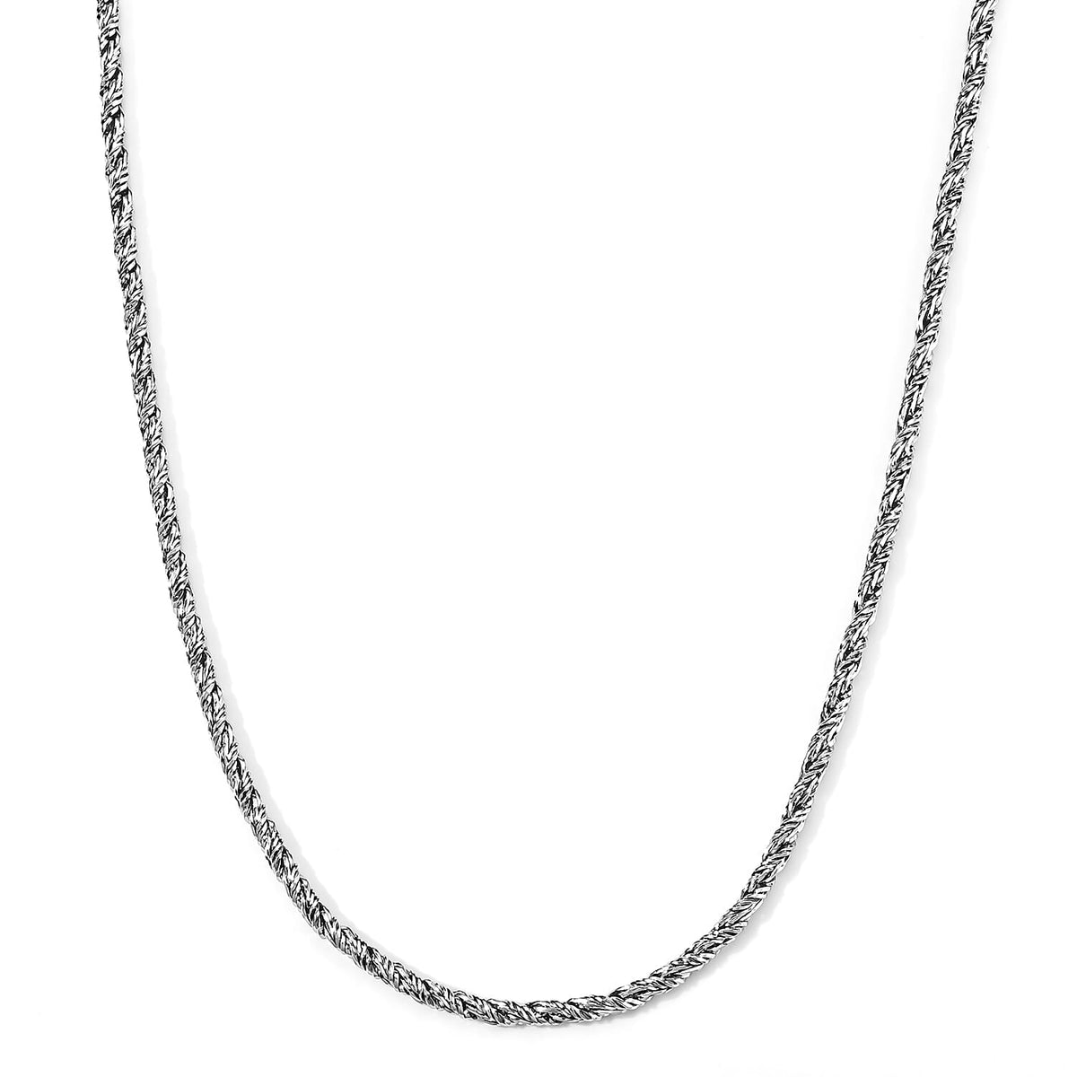 Chain Necklace (23.5 Inches) in Stainless Steel