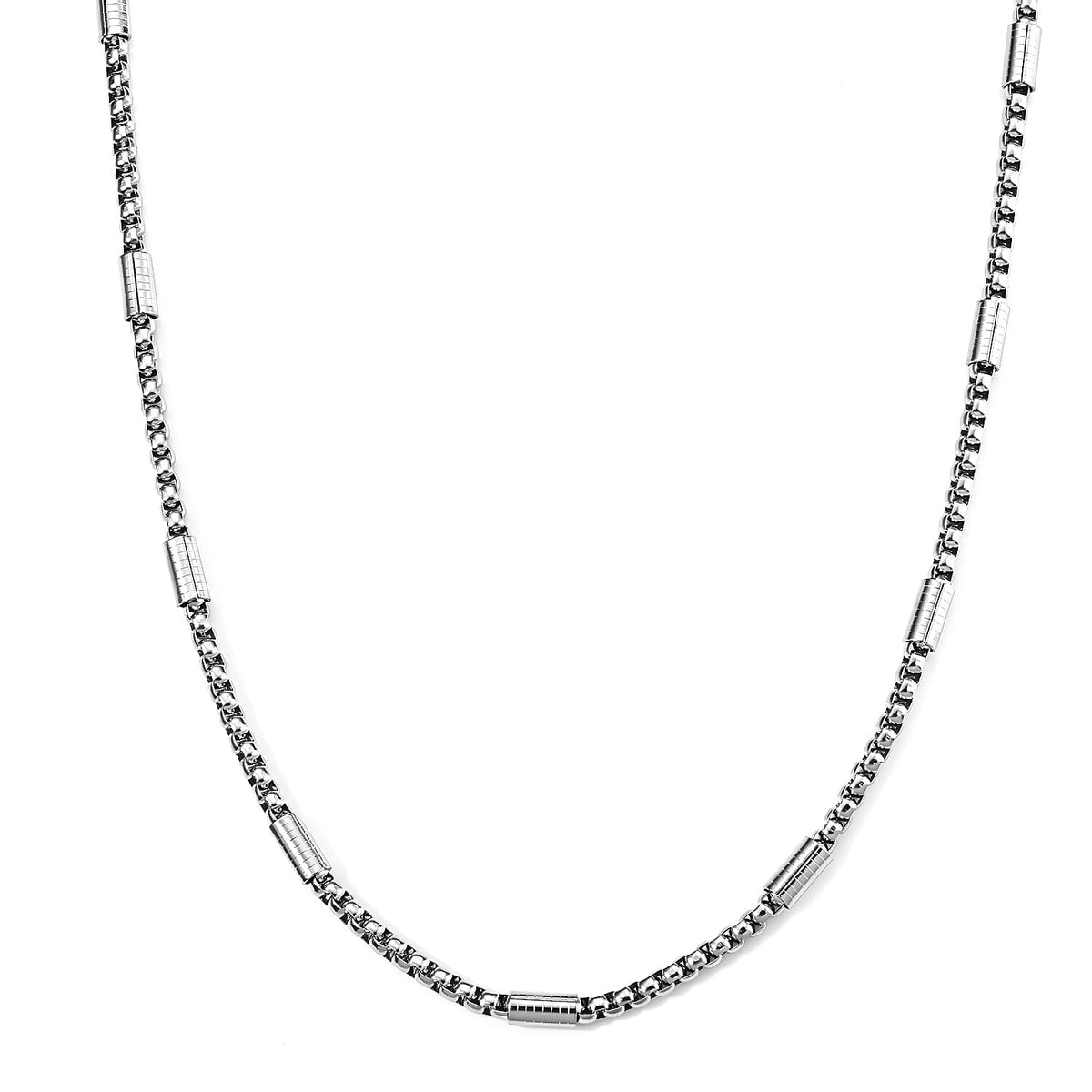 Stainless Steel Necklace (23.5 Inches)