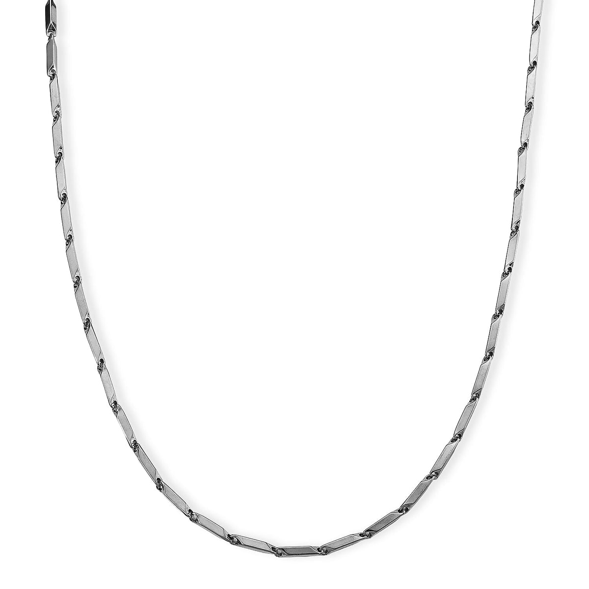 Stainless Steel Necklace in (24 Inches)