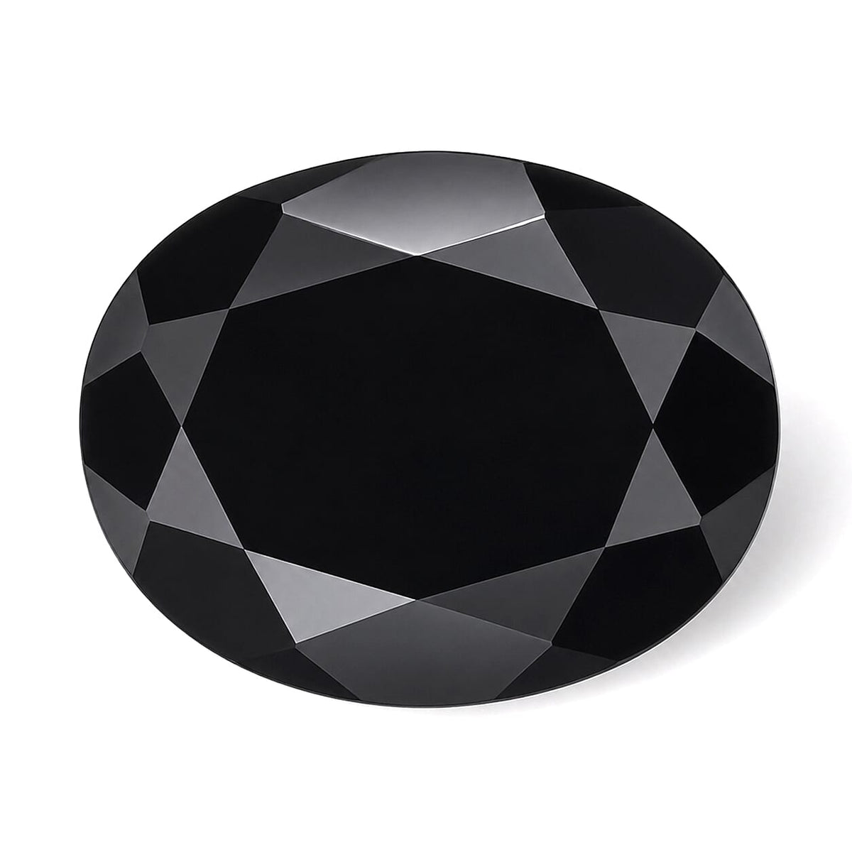 Black Obsidian (Ovl 10x8 mm) 1.93 ctw
