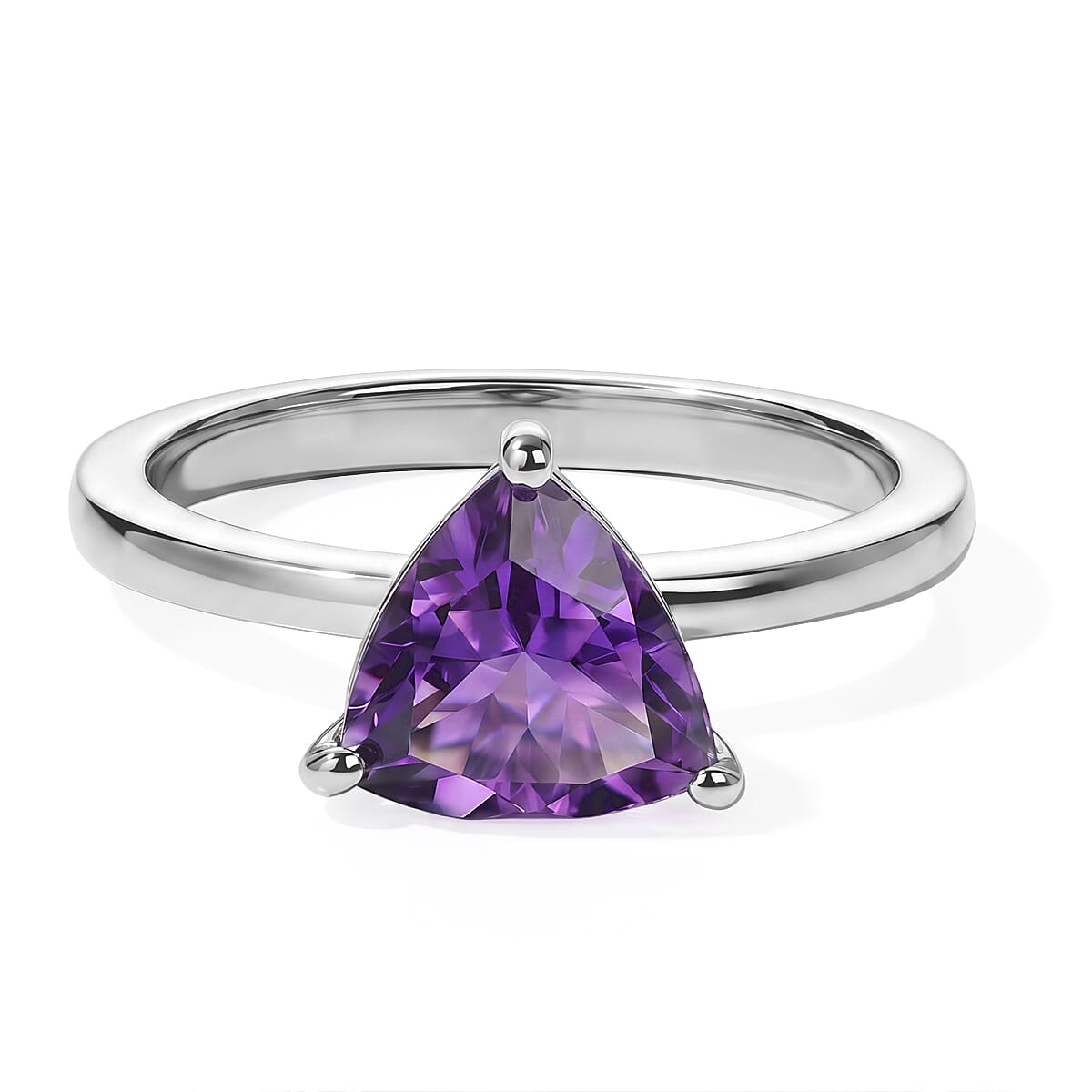 D''Joy Autumn Alexite 1.70 ctw Ring in Rhodium Over Sterling Silver (Size 10.0)
