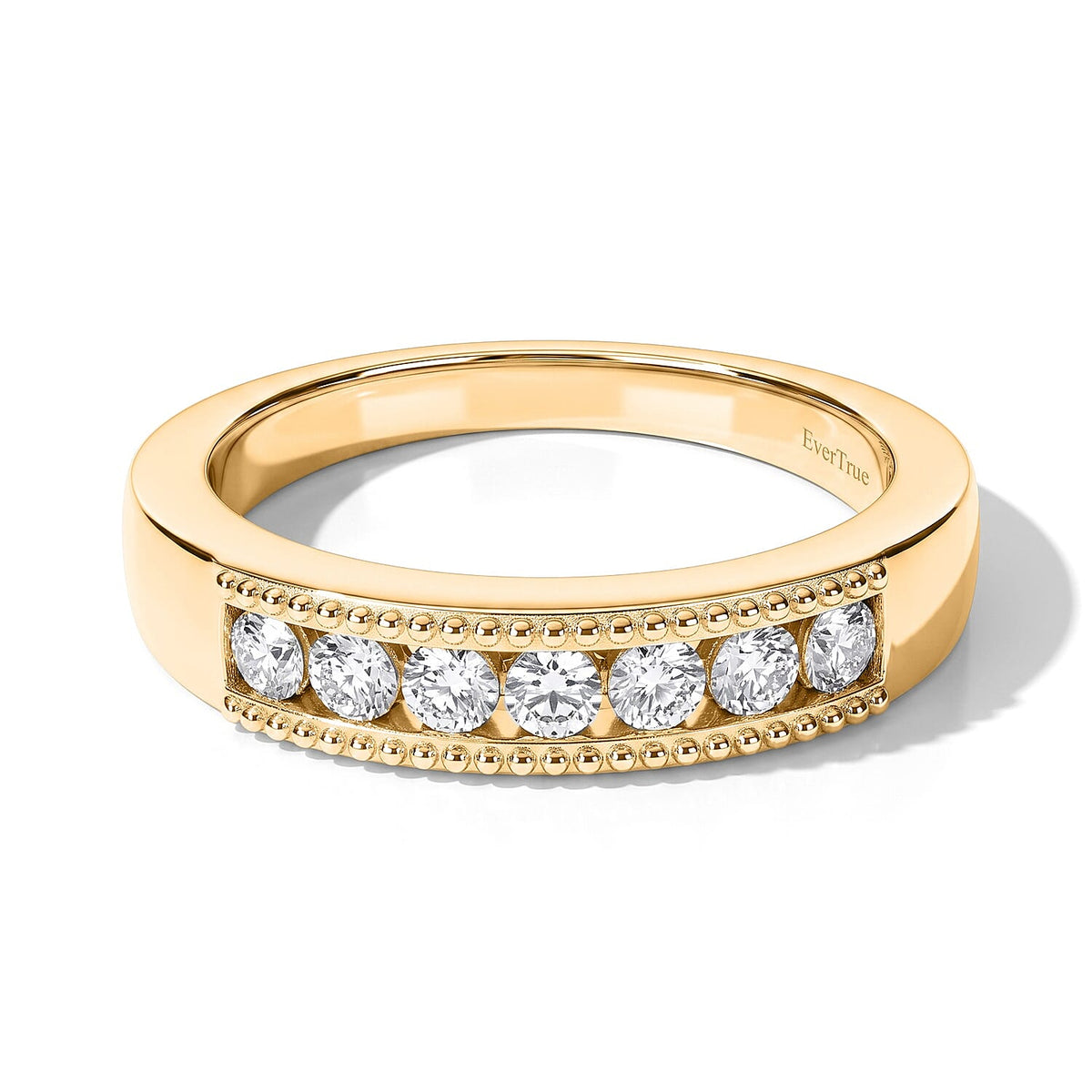 EverTrue Lab Grown Diamond I3 0.40 ctw Band Ring in Platinum Bond (Size 10.0)