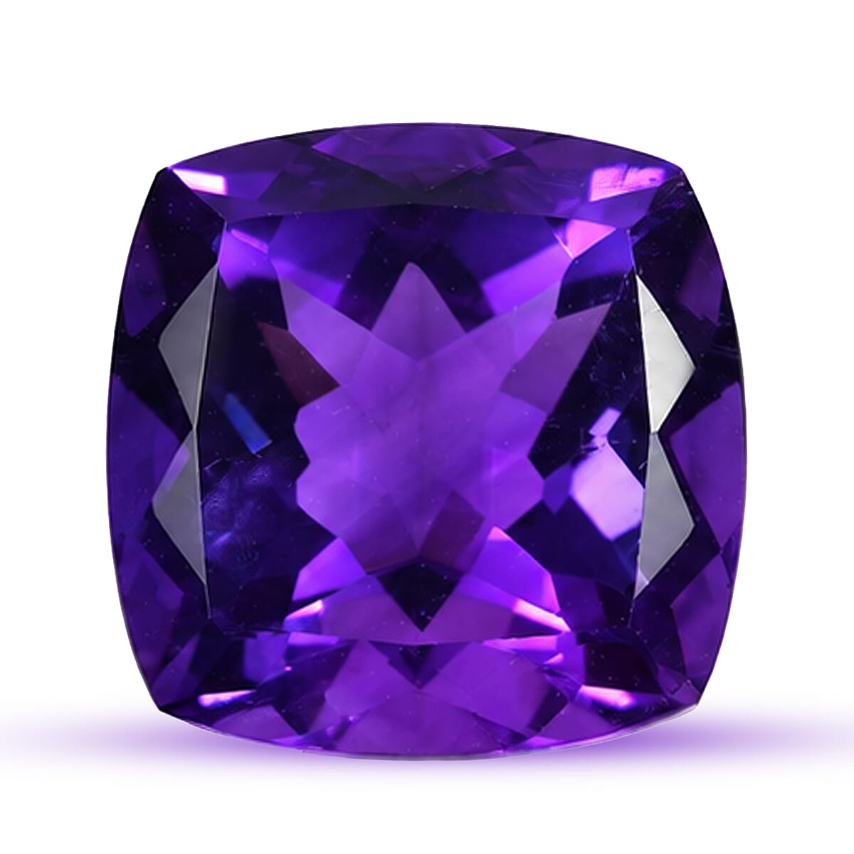 AA Moroccan Amethyst (Cush 14x14 mm) 7.96 ctw