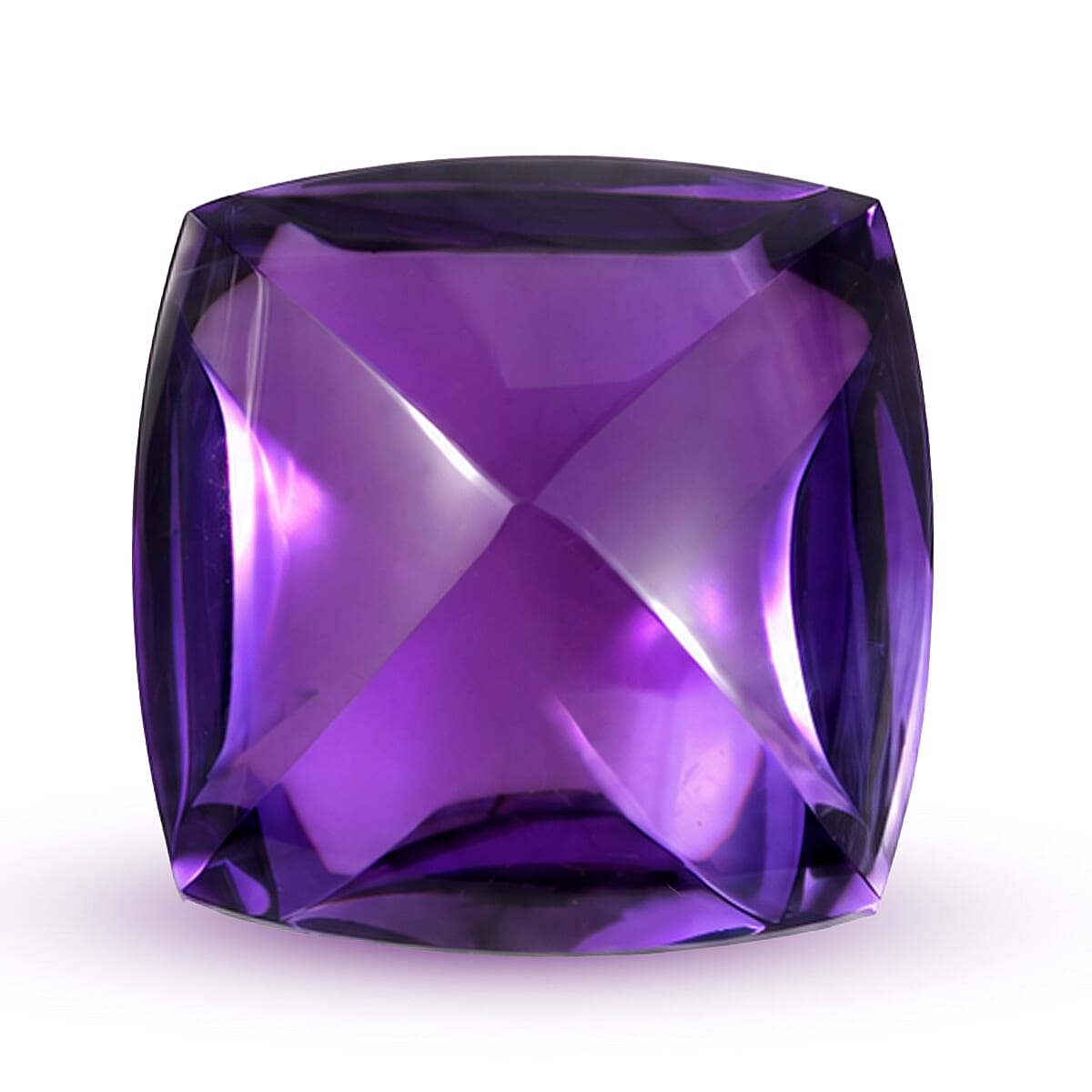 AA Moroccan Amethyst (Cush 14x14 mm) 13.49 ctw