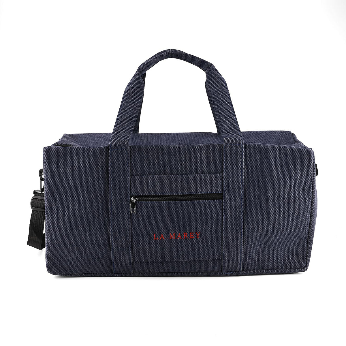 La Marey Black Travel Bag with Shoulder Strap