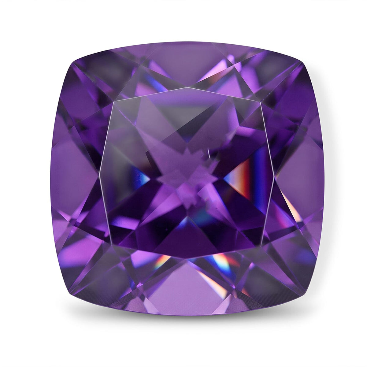 AA African Amethyst (Cush 11x11 mm) 5.39 ctw