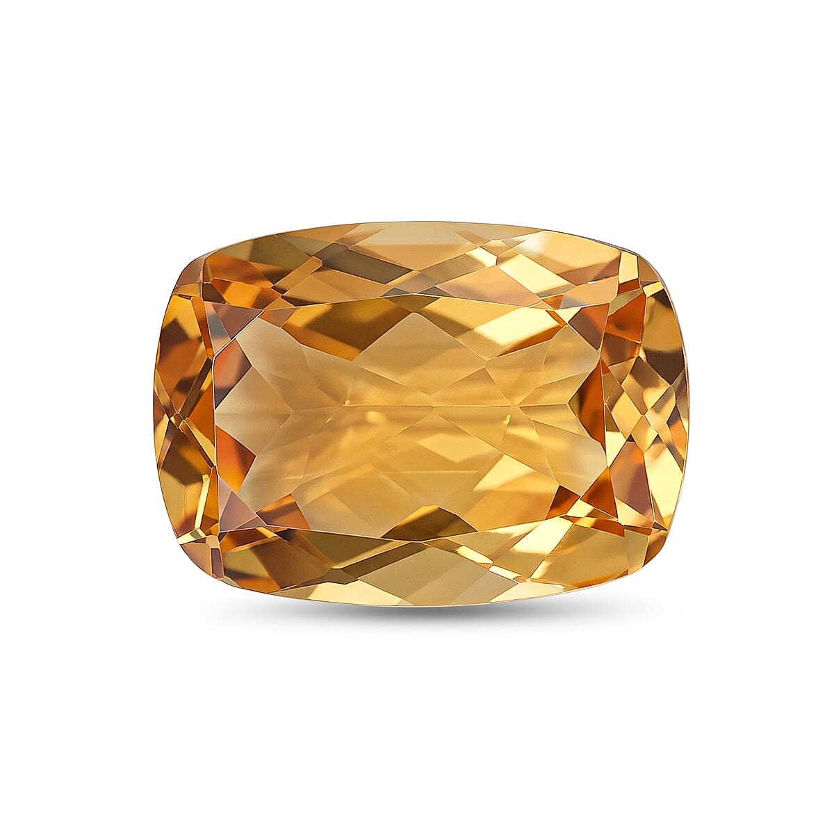 AA Brazilian Citrine (Cush 14x10 mm) 5.77 ctw