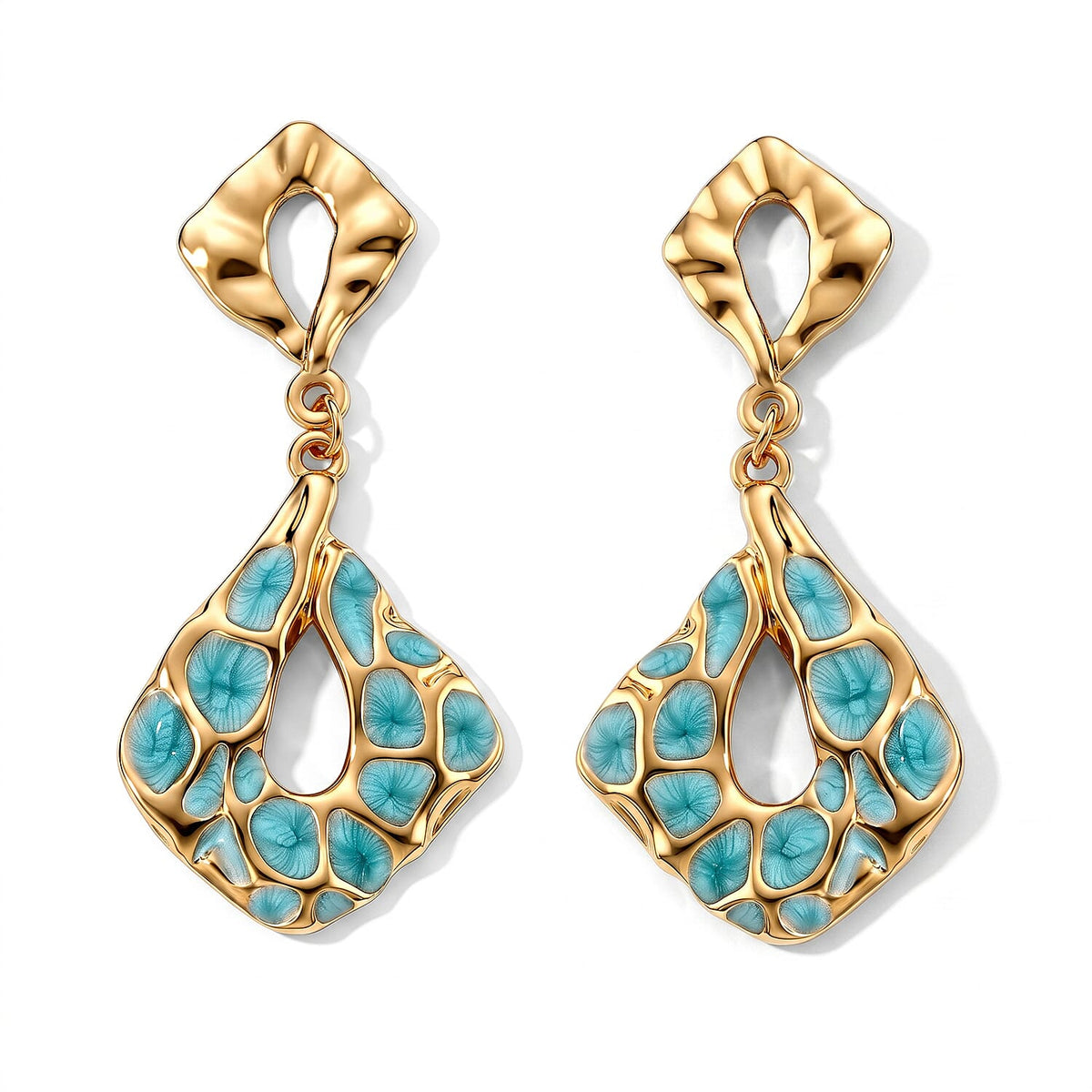 Fashion Earring Pure White Stainless Steel