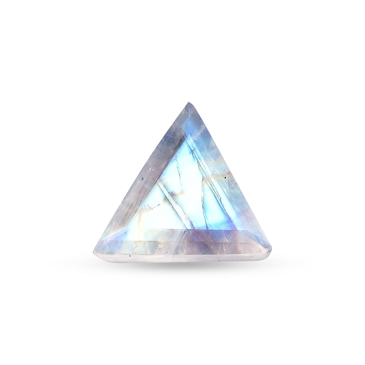 AA Rainbow Moonstone (Tril 7 mm) 1.37 ctw