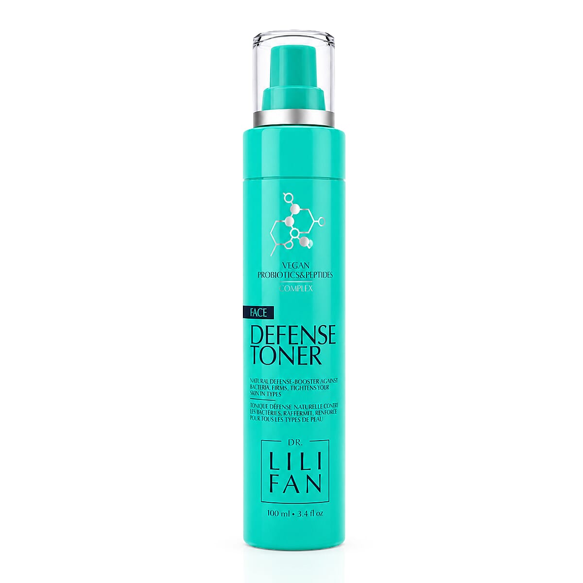 Dr. Lili Fan Vegan Probiotics & Peptides Defense Toner (3.4oz) Made in US