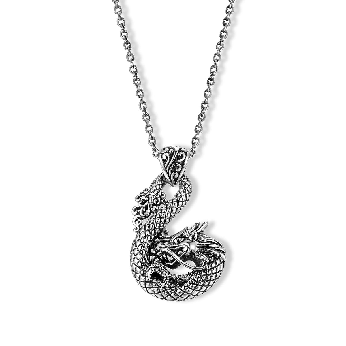 D''Joy Bali Legacy Dragon Pendant without Chain in Sterling Silver 7.50 Grams