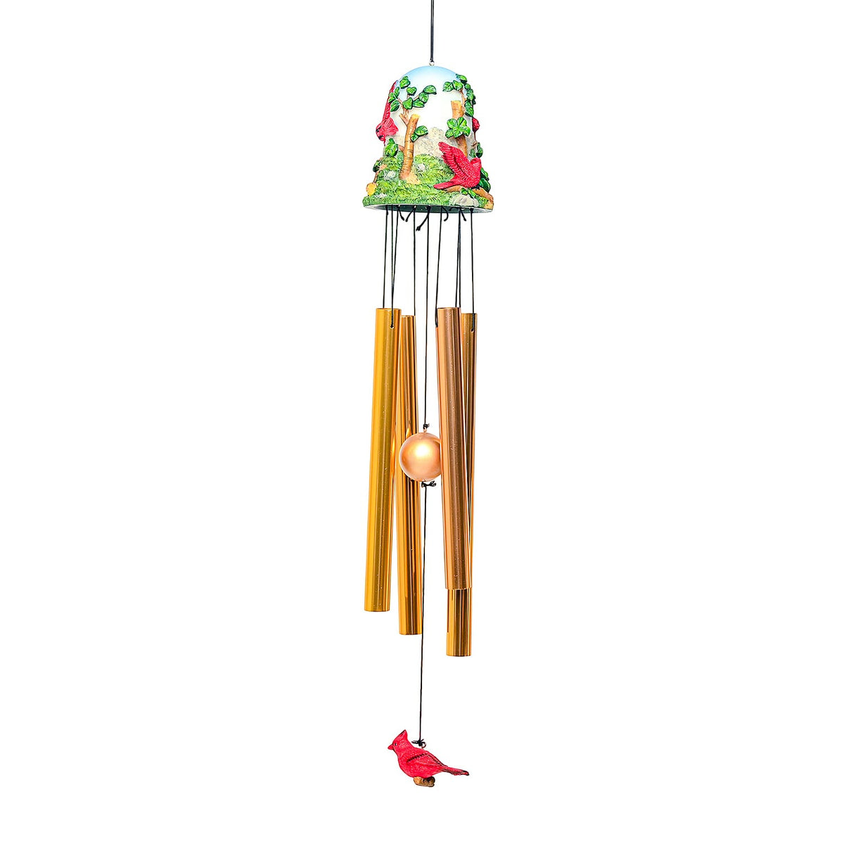 Closeout Bell Top Resin Chime - Cow..