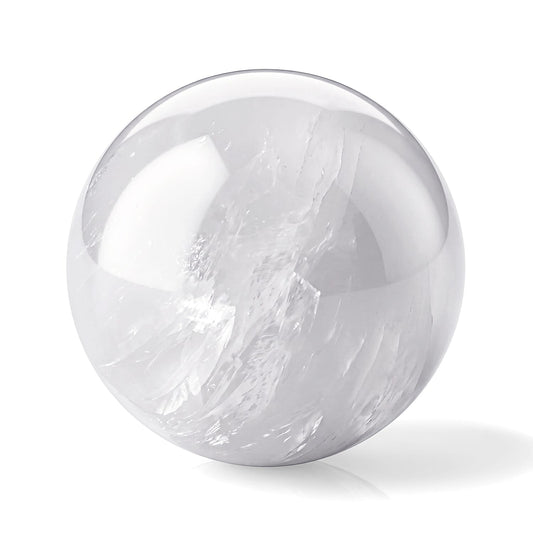 Selenite Ball Color - WHITE Size - 2.5 INCH