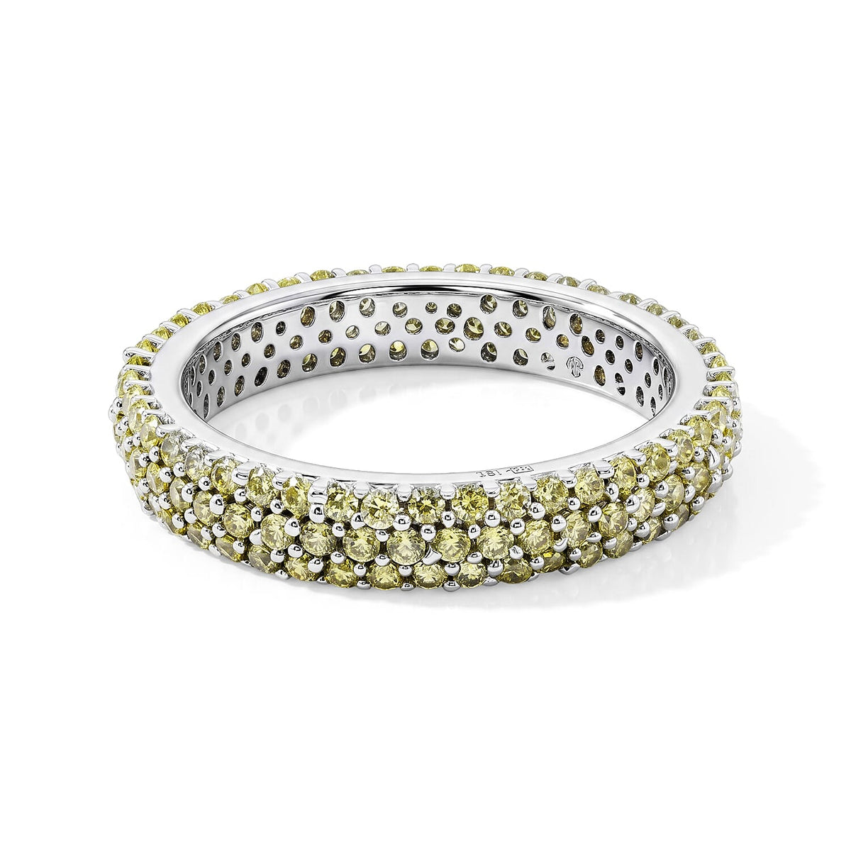Hebei Peridot Ring in Sterling Silver (Size 9.0) 1.35 ctw
