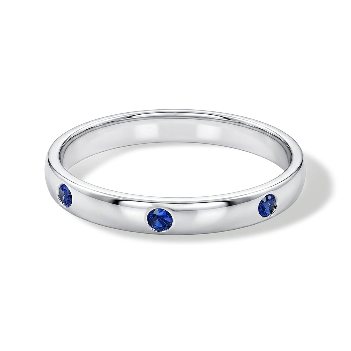 Blue Topaz Ring in Sterling Silver (Size 7.0) 0.20 ctw