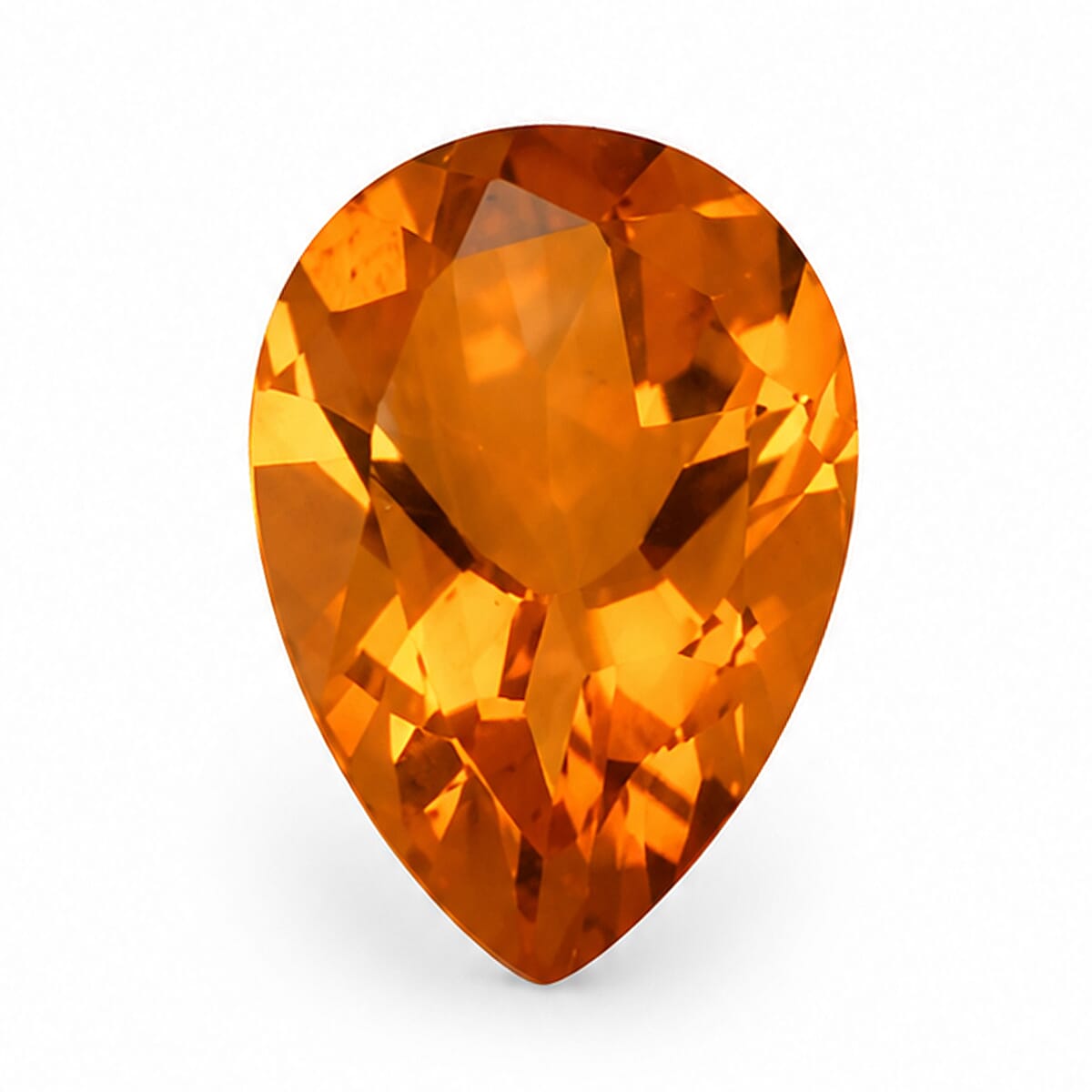 AA Santa Ana Madeira Citrine (Pear 10x7 mm) 1.83 ctw