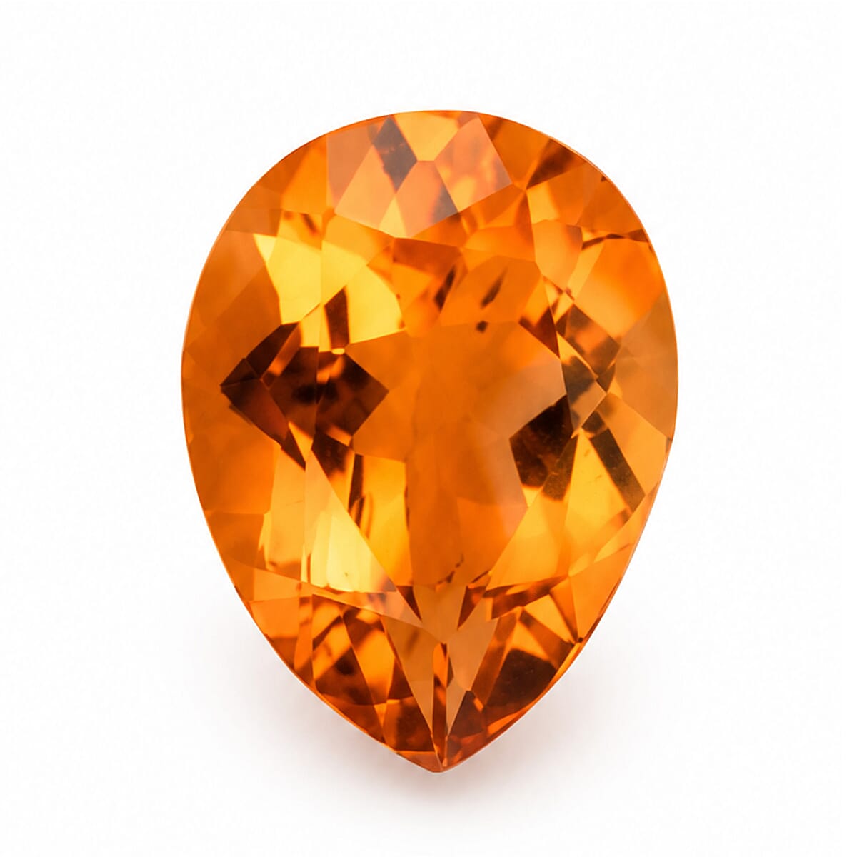 AA Santa Ana Madeira Citrine (Pear 9x7 mm) 3.47 ctw