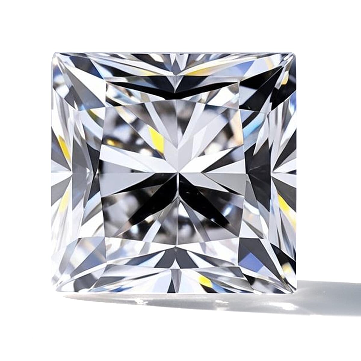 Diamond (K SI2) (Princess 5 mm) 0.91 ctw