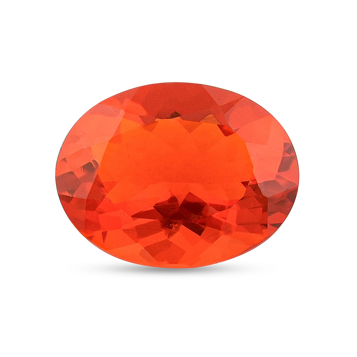 AAAA Mexican Cherry Fire Opal (Ovl 9x7mm) 1.00 ctw 8699549