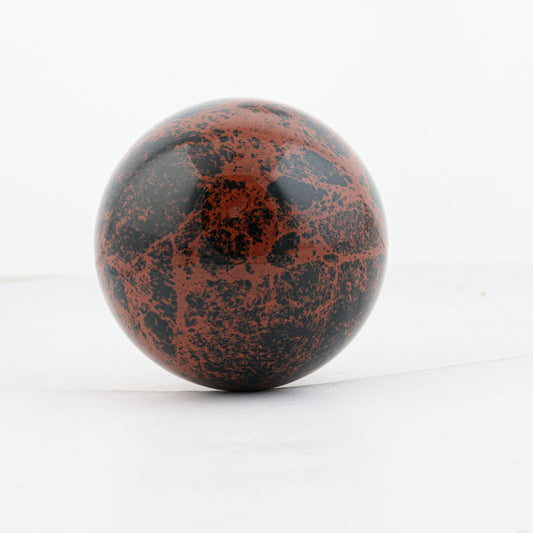 Obisidian Mahogany Sphere