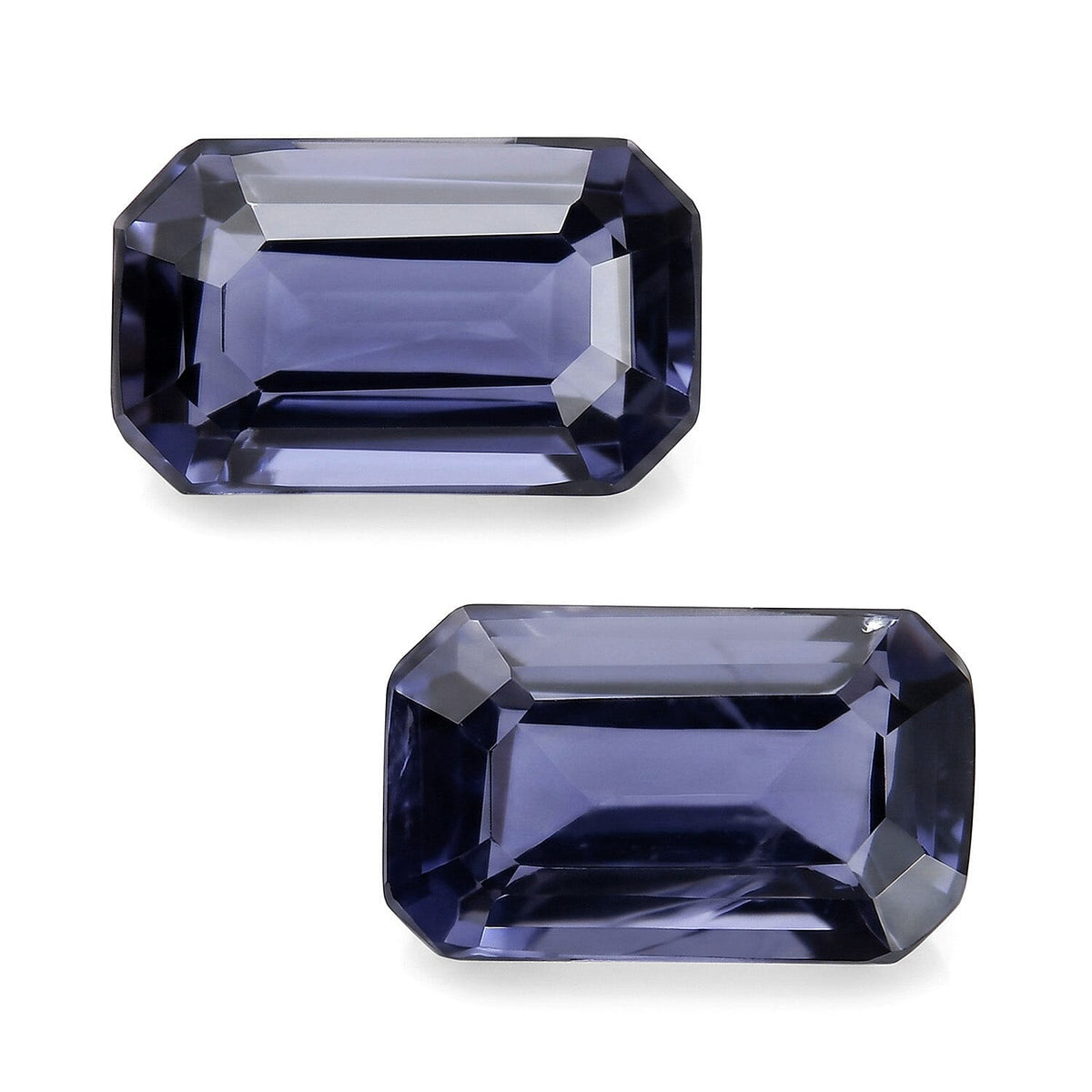 Iolite Set of 2 (Oct 5x3 mm) 0.44 ctw