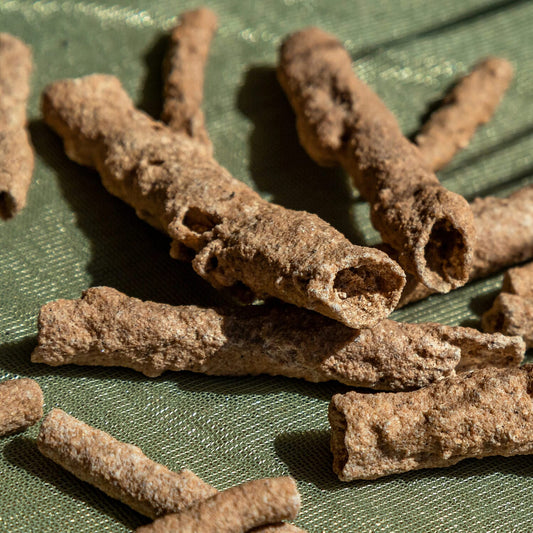 Natural Tubes, Fulgurite 30ctw (Ships in 8-10 Business Days)