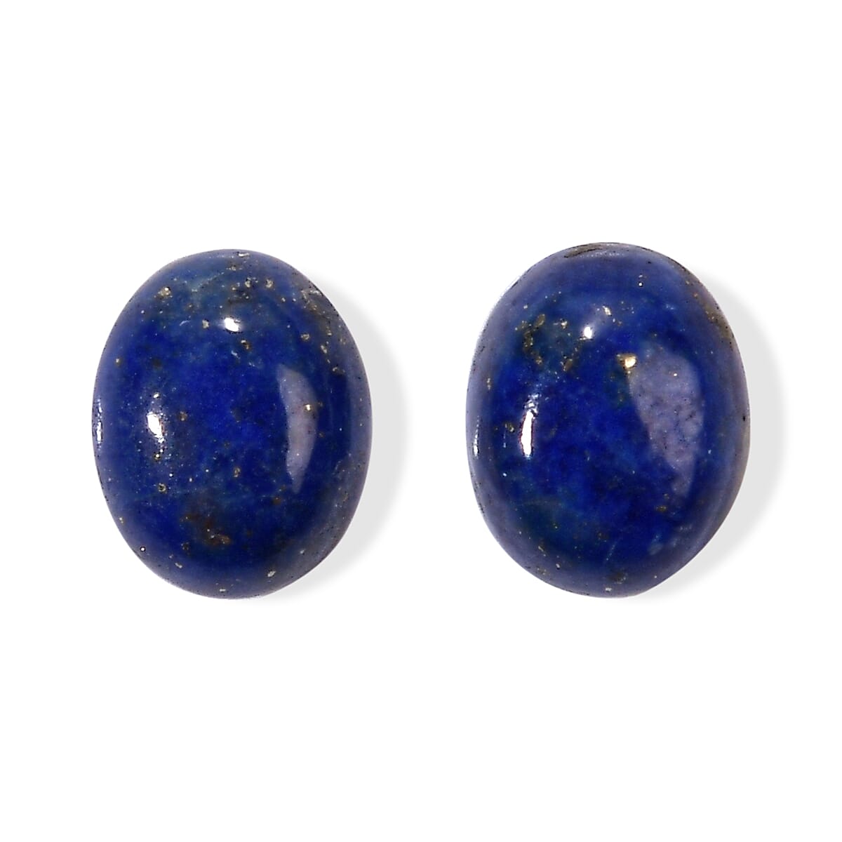 Lapis Lazuli Set of 2 (Ovl 5x4 mm) 0.67 ctw