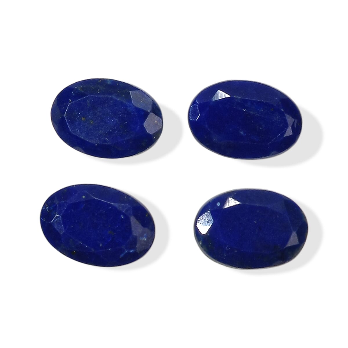 Lapis Lazuli Set of 4 (Ovl 6x4 mm) 1.58 ctw