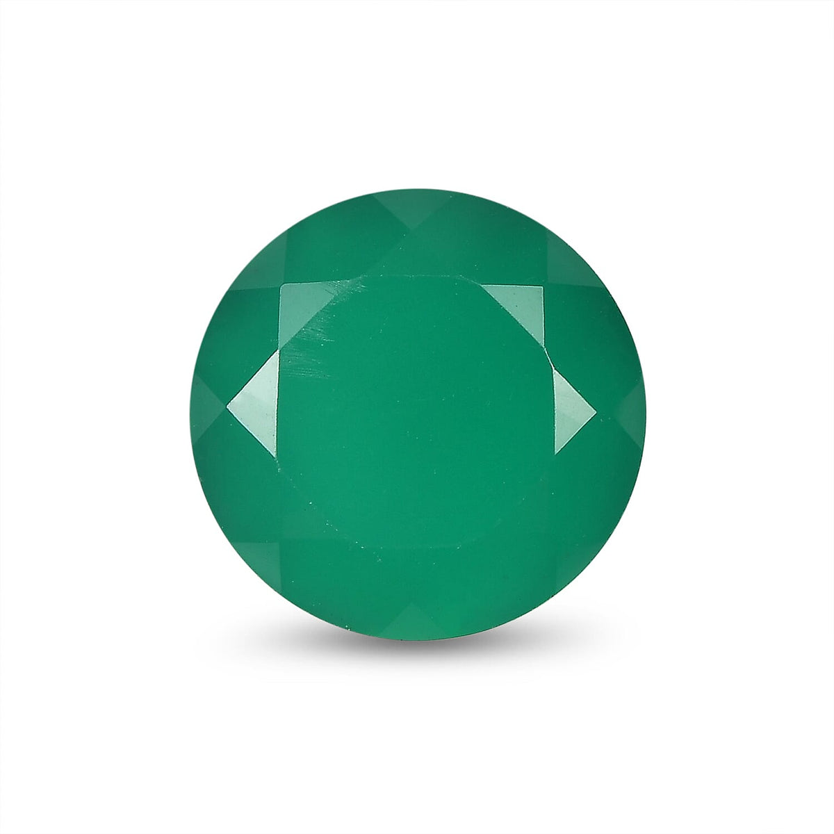 Green Onyx (Rnd 10 mm) 2.89 ctw