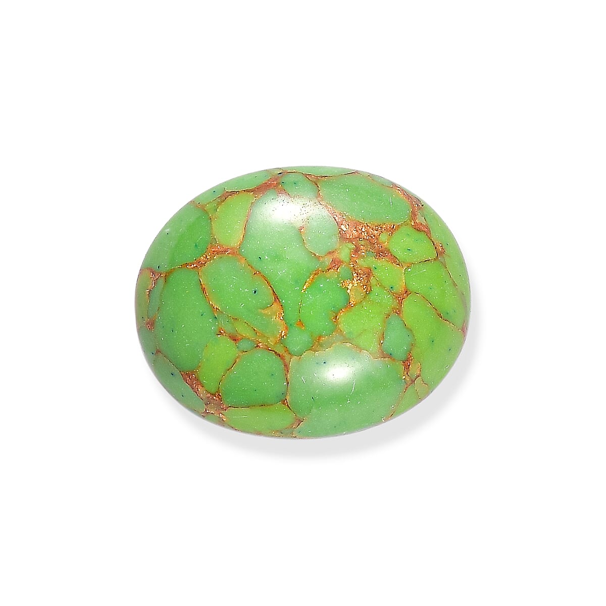 AA Green Turquoise (Ovl 10x8 mm) 2.20 ctw