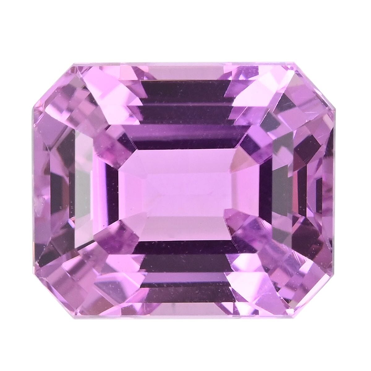 AAAA Patroke Kunzite Octagon Free Size 4.00 ctw